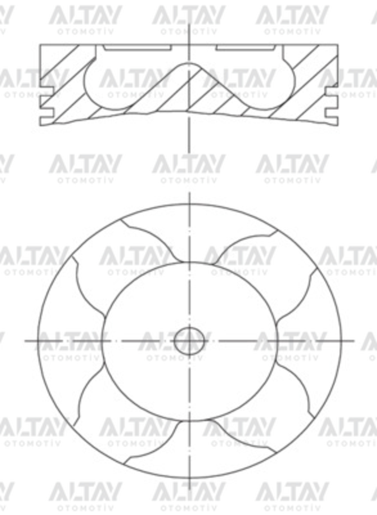 Opel Combo Piston Segman Segmanlı Van OEM 8771674050000G Opel Combo Piston Segman Segmanlı Van OEM 8771674050000G